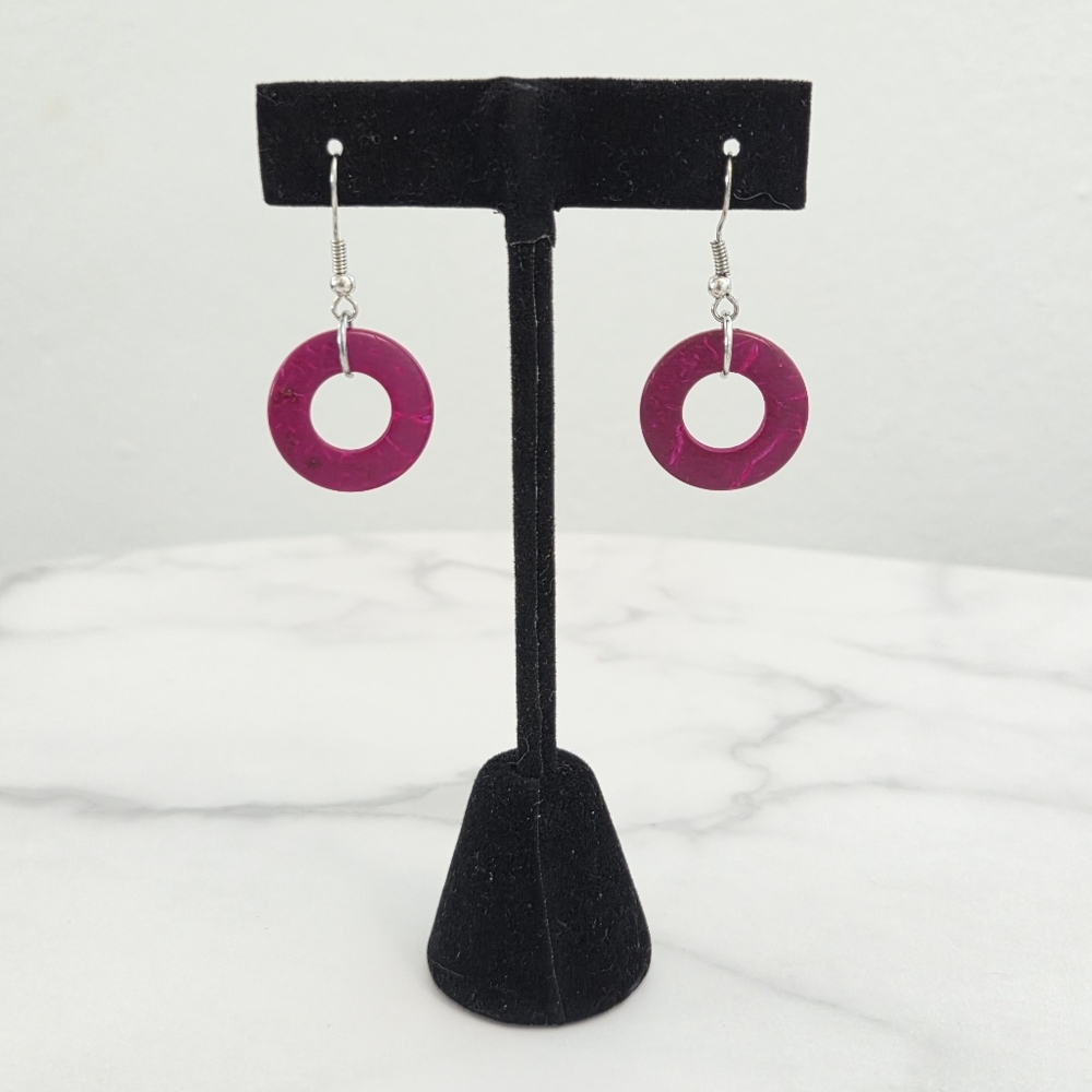 Paparazzi Accesories Boho Multi Color Wooden Discs Necklace & Earring Set - Picture 15 of 16
